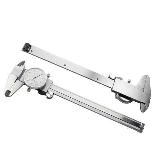 TEXALAN(R) 0-6" 4 Way Dial Caliper .001" Shock Proof Imperial Stainless Steel