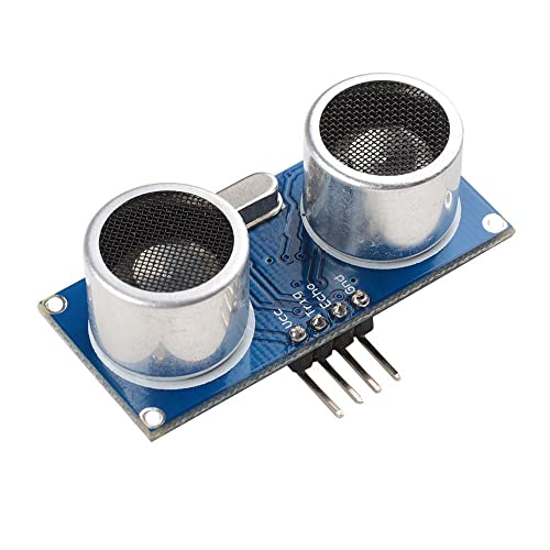 3PCS HC-SR04 Ultrasonic Sensor Module Distance Measuring Sensor Module Ultrasonic Ranging Module + 3 Sets Mounting Bracket with Cable
