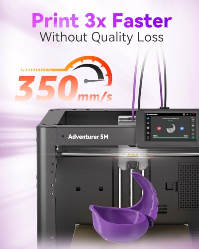 VOXELAB HS PLA+ Filament 1.75mm, High Speed PLA Plus 3D Printer Filament, 1kg (2.2lbs) for Most FDM 3D Printers, Enhanced Toughness & Smooth Printing, Superior Layer Adhesion(Purple) - color: Hs Pla+purple