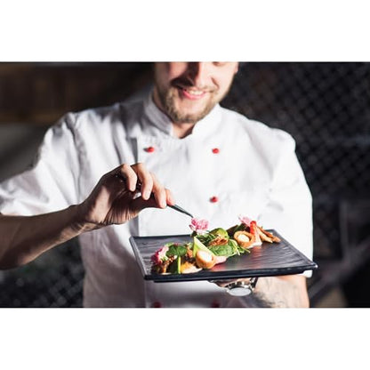 Cutlery-Pro Saute and Plating Tong Set, Stainless Steel, 2-Piece Set - style: Saute and Plating Tong Set