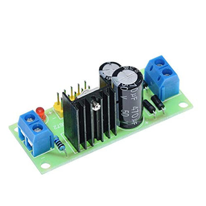HiLetgo 3pcs L7805 LM7805 3-Terminal Voltage Stabilizer 5V Voltage Stabilizer Power Module