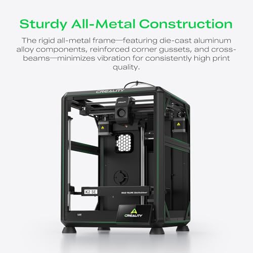 Creality K2 SE 3D Printer Bundle with 74Pcs 3D Printing Tool Wrap Kit