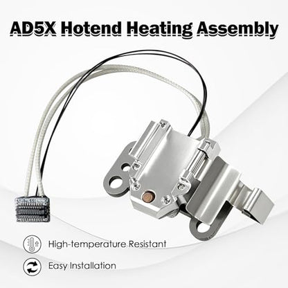 AD5X Hotend Heating Assembly Kit Heat Resistant Quick Swap - size: For AD5X