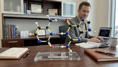 Molecular Model Kit (470 Pieces) – Organic & Inorganic Chemistry Set with 3D Orbitals sp3/sp2/sp/sp3 d/sp3 d2 Hybridization, Ball and Stick Model with 3D orbitals and noncovalent interactions