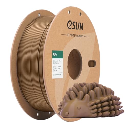 eSUN PLA+ Filament 1.75mm 1KG Brown, 3D Printer Filament - color: 1kg-brown