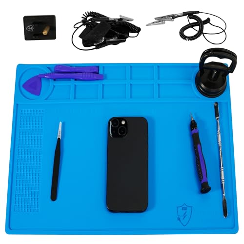 Kaisiking Anti-Static Mat Kit for Electronics Computer Repair or Soldering