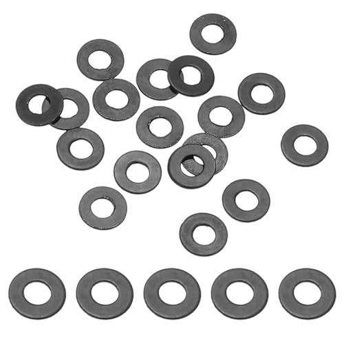 PATIKIL 80pcs M2 Stainless Steel Washers M2x5x0.3mm Flat Washers Metal - size: M2x5x0.3
