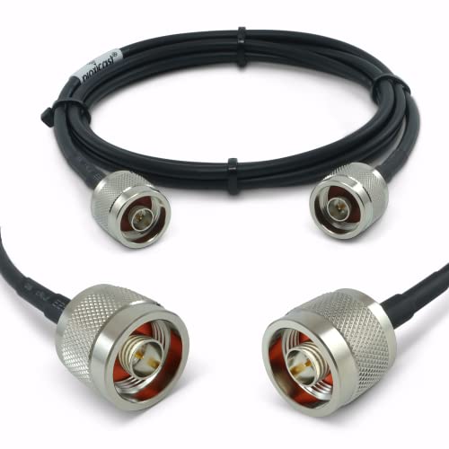 Proxicast 6 ft N Male to N Male 50 Ohm Low-Loss CFD195 Coax Cable Assembly - size: CFD195, style: 6 ft