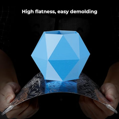 Creality K1 Max Build Plate Kit 315 * 310mm Dual-Sided Printing Platform Board Glossy PEO + Matte PEI Plate Build Surface for K1 Max, Ender 3 Max Neo, Ender 3 S1 Plus 3D Printers - style: K1 Max PEO PEI Plate