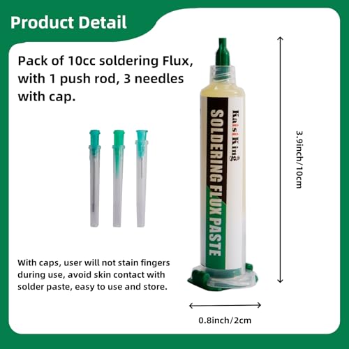 4 Pack Lead-Free Soldering Flux Paste for Electronics Soldering - size: 4PACK Solder Flux