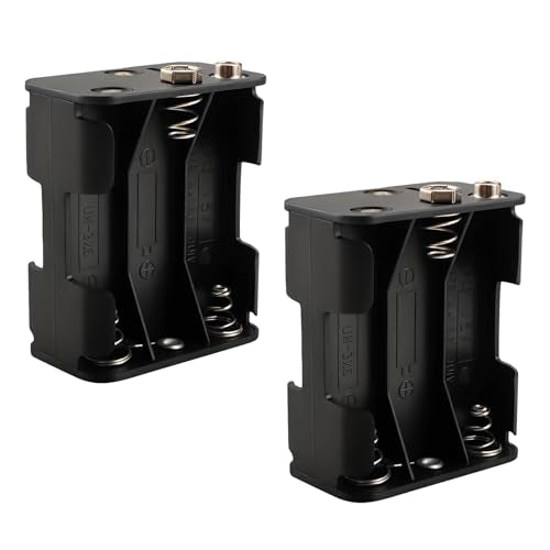6 AA Battery Holder BH363 with snap connector for Corporate Computer
