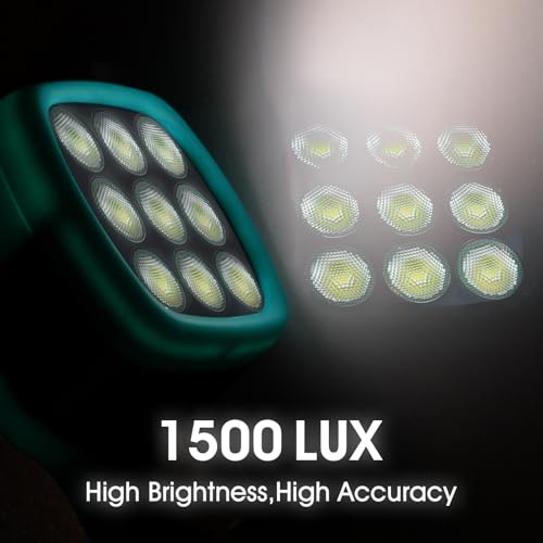LED Stroboscope 99,999 RPM/Hz, Strobe Light Tachometer w/Data Logging - color: green