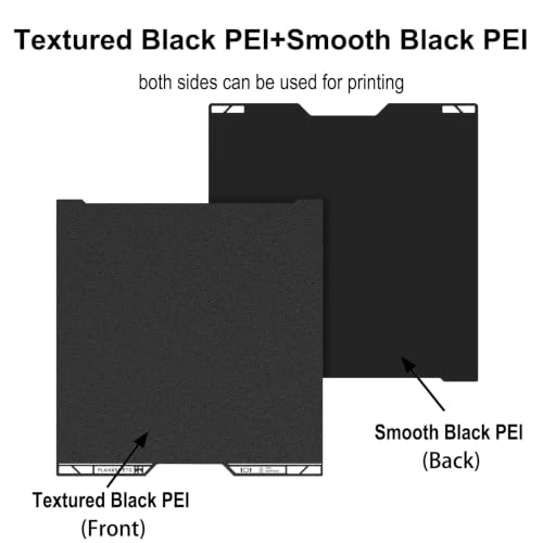 335x325mm Double Sided PEI Build Plate for Bambu Lab A2L/H2C - size: 335x325mm