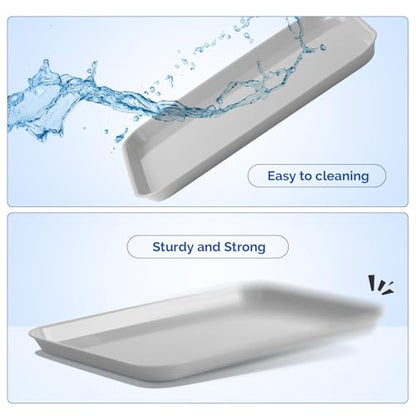 JMU Gray Dental Procedure Trays Flat Trays Size B 13.25" X 9.75" - color: Gray