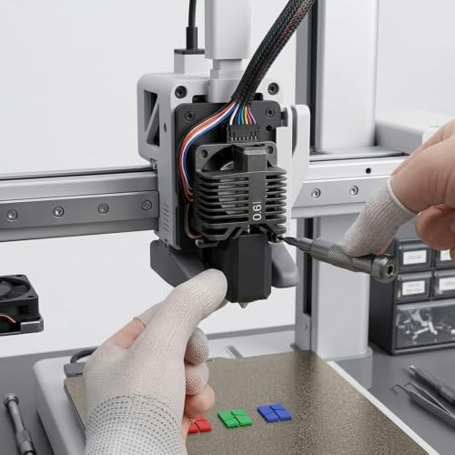 Hotend Complete Kit for Bambu Lab P1S P1P, 0.6mm Hardened Steel