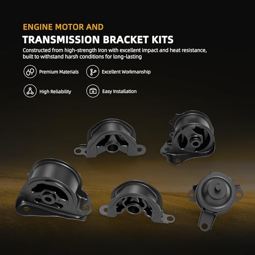Engine Motor Mount Transmission Bracket Kits for Honda CRV L4 2.0L - style: for CR-V L4 2.0L 1997-2001