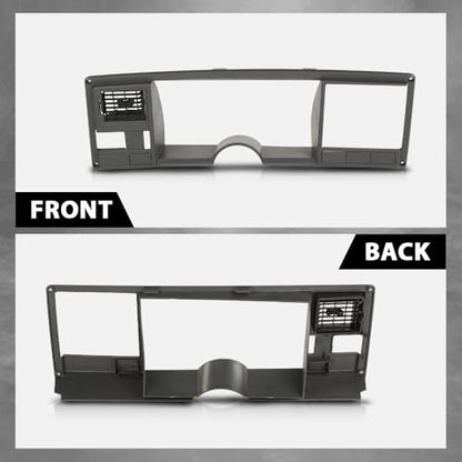 Dash Bezel Panel Surround Trim - color: Gray, size: Silverado/Sierra 1988-1994