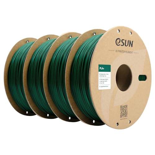 eSUN PLA+ Filament 3D Printer Filament PLA Plus 4KG Pine Green - color: Pg4-pine Green, size: 4KG