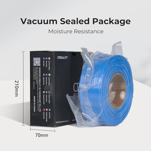 Creality PETG Filament Refill 1.75mm, 2kg, Black 2-Pack - color: 2*1kg Black & Black