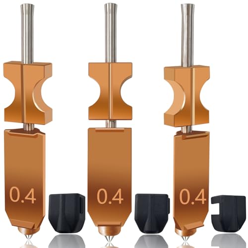 Upgrade 3PK 0.4MM AD5X Hotend Nozzle for Falshforge AD5X Hot End - style: 3PK 0.4mm