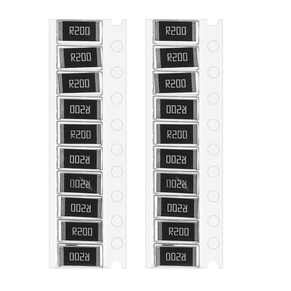 PATIKIL 2512 Surface Mount Device Chip Resistor Kit, 20Pcs 0.2 Ohm 1% Tolerance 1W DIY Resistor Ceramic Resistance Assortment Kits for Electronic Products - style: 0.2 Ohm