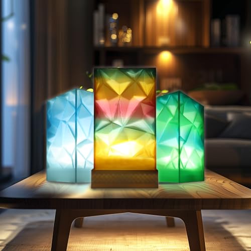 3DHoJor Transparent Multi Rainbow Color Gradient Change PLA 1.75mm 1KG 3D Printing Filament Crystal Rainbow PLA Clear PLA Filament with Cardboard Spool -Prairie - color: Prairie