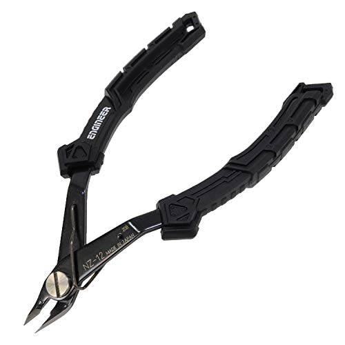 ENGINEER NZ-12G 125mm Micro Cutters, ESD Safe, Full Flush Blades