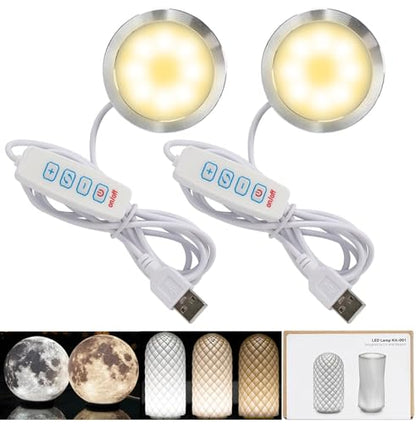 2-Pack LED Lamp Kit 001 for Bambu Lab X1C P1P A1 3D Printer Parts - color: 2PCS