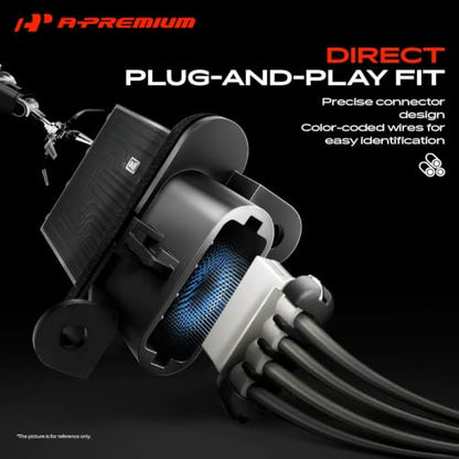 A-Premium Radiator Fan Control Module with 3+2 Pins Connector