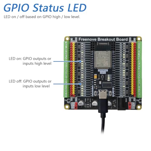 Freenove Universal Breakout Board for Arduino Nano Raspberry Pi Pico ESP32 - color: Universal