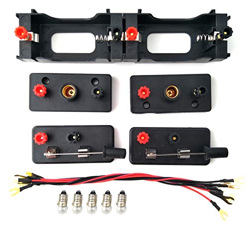 EUDAX School Labs Basic Electricity Discovery Circuit Kit for Introductory Electronics - size: 7.1 inches
