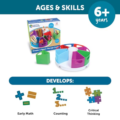 Learning Resources Create-a-Space Storage Center - color: Multicolor