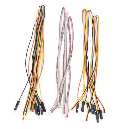 3-Pin SH1.0 Cable Kit Plug, Male, Female Jumper Compatible with Pico debug