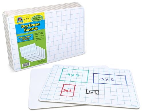 Teacher Created Resources Math Grid Dry Erase Boards (TCR77253) - style: Math Grid