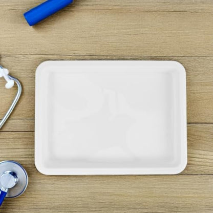 Laboratory Tray Plastic Leakproof Acid Resistant 4 Pack