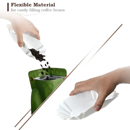 CAFEMASY Coffee Beans Cupping Sample Tray Reusable Plastic Plate for Scooping and Weighing, Display Sample Coffee Beans (5pcs-White) - color: 5pcs-white