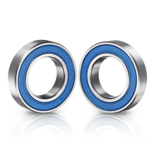 uxcell 8 Pcs 6903-2RS Deep Groove Micro Bearing, 17x30x7mm Chrome Steel - size: 6903-2RS