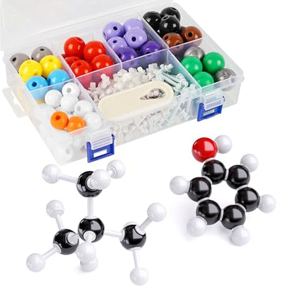 Molecular Model Kit, 240 Pcs Organic Chemistry Structure Set