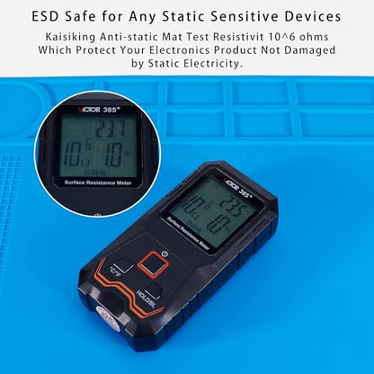 Kaisiking Anti-Static Mat Kit for Electronics Computer Repair or Soldering