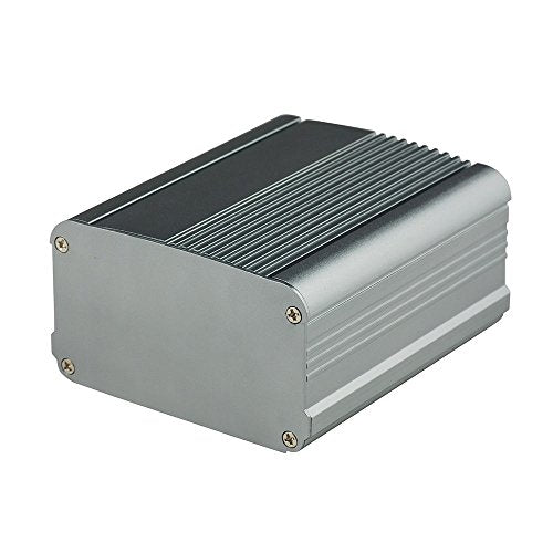 Eightwood Aluminum Project Enclosure Electronic Box, 4.32 x 3.74 x 2.17 in