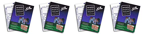 43237-2 3 to 7 Day Charcoal Radon Test Kit (Fоur Paсk)