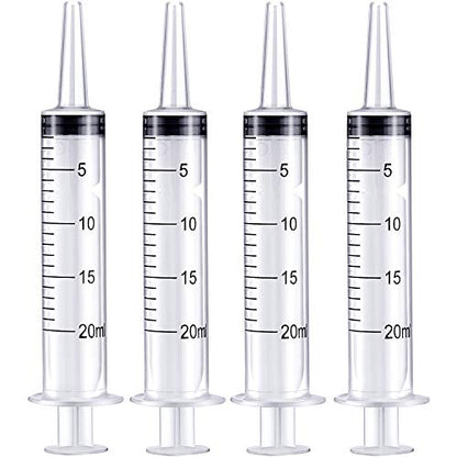 Frienda 4 Packs Syringes Without Needles 20 Ml - size: 20 ml