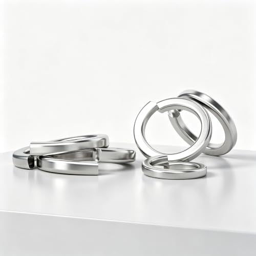 1000PCS Spring Lock Washers Assortment, 304 SS 9 SAE Sizes #4-1/2" - size: SAE-1000PCS