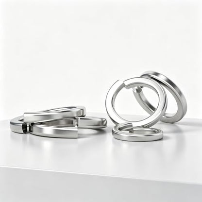 1000PCS Spring Lock Washers Assortment, 304 SS 9 SAE Sizes #4-1/2" - size: SAE-1000PCS