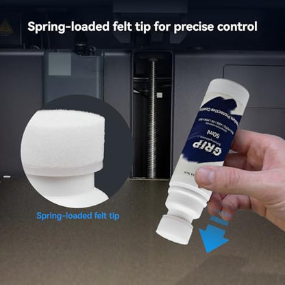 Siraya Tech Grip 3D Printer Bed Adhesive Stick - Build Plate Glue, 50ml