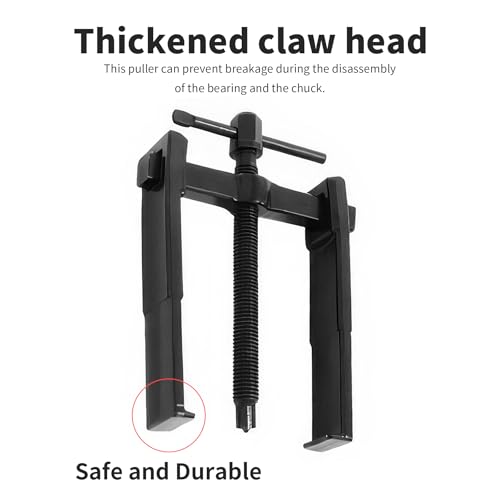 Beam 2 Jaw Puller 3.5" Bearing Gear Pullers, 128mm T-Shaped Screw - size: 2Jaw 3.5In 98×128MM