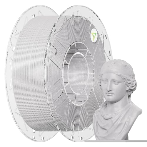 Creality Hyper PLA RFID Marble Filament 1KG, Marble White, 1-Pack - color: Marble Pla-1kg, size: Pla Rfid