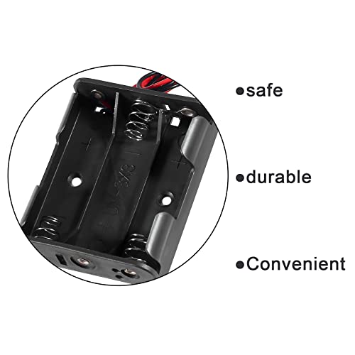 AA Battery Holder with Leads 3 AA Battery Holder with Wires(6PCS 3AA) - size: 6PCS 3AA