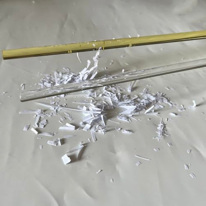 Electrostatic Friction Rod Kit : 3 Cloths, 2 Rods,1PVC Tubes