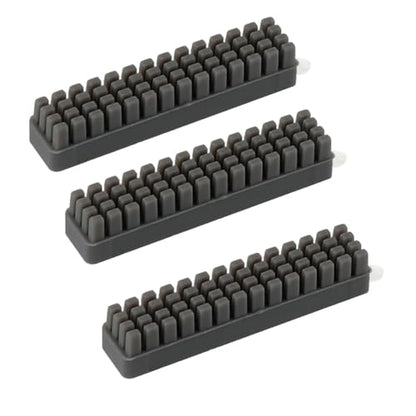 3 PCS 3D Printer Parts BambuLab A1 Nozzle Silicone Brush Heatbed Nozzle Wiper Cleaning Tool Compatible with Bambu Lab A1 3D Printer, for Cleaning Extruder Filaments